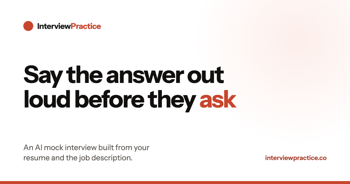 Interview Practice screenshot
